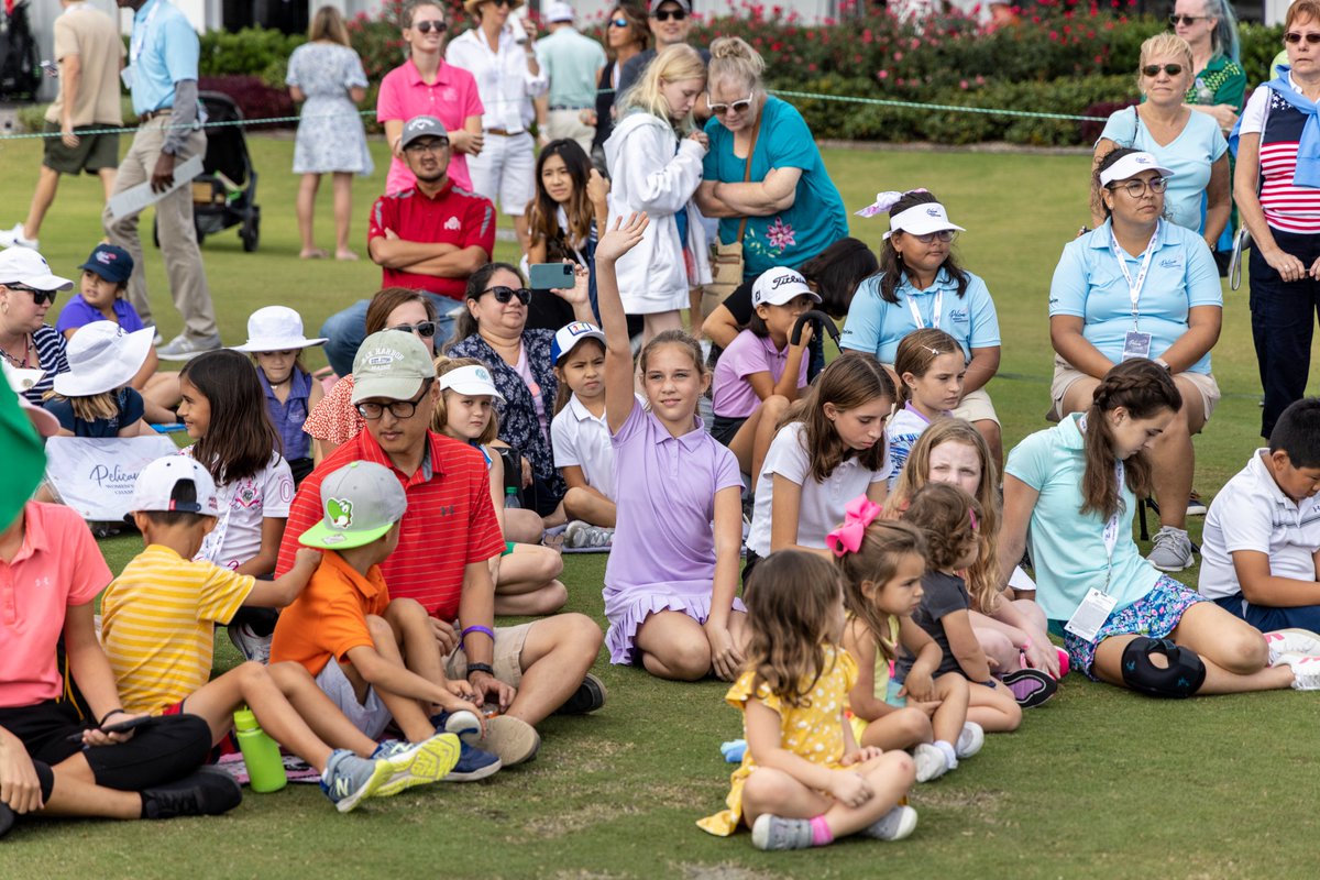 If you plan to bring your kids to the tournament tomorrow, don’t forget to stop by the RSM Junior Golf Show from 2:30 p.m. to 3:30 p.m. on the Pelican Golf Club driving range. This free event lets kids get a behind-the-scenes look at what it’s like to be a professional golfer.