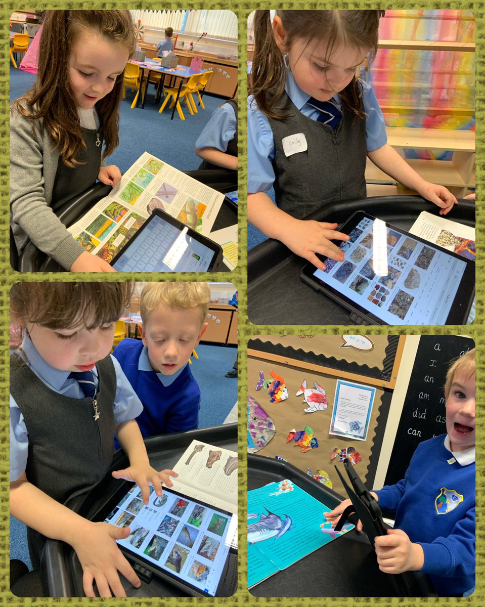 LawPrimarySLC's tweet photo. Some Primary 1and 2 pupils chose to use non-fiction books and iPads to look up topics of interest in the discovery area. They showed great determination and skill when typing in a search item and navigating on the iPads! #wearelawsome #chooseourownlearning #ict https://t.co/pF6dxrXAG9