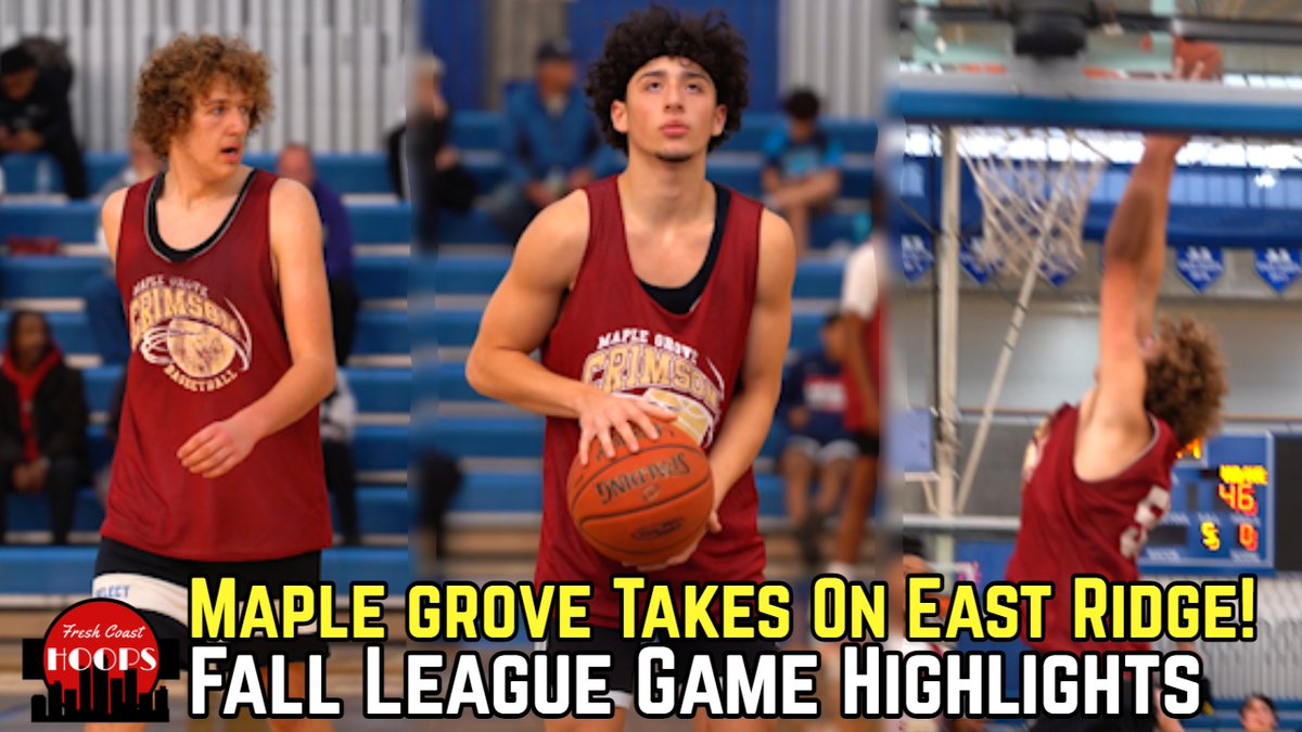 New Video!

Maple Groves Takes On East Ridge At The Breakdown Fall League! 

Full video: youtube.com/watch?v=tX7vV2…
