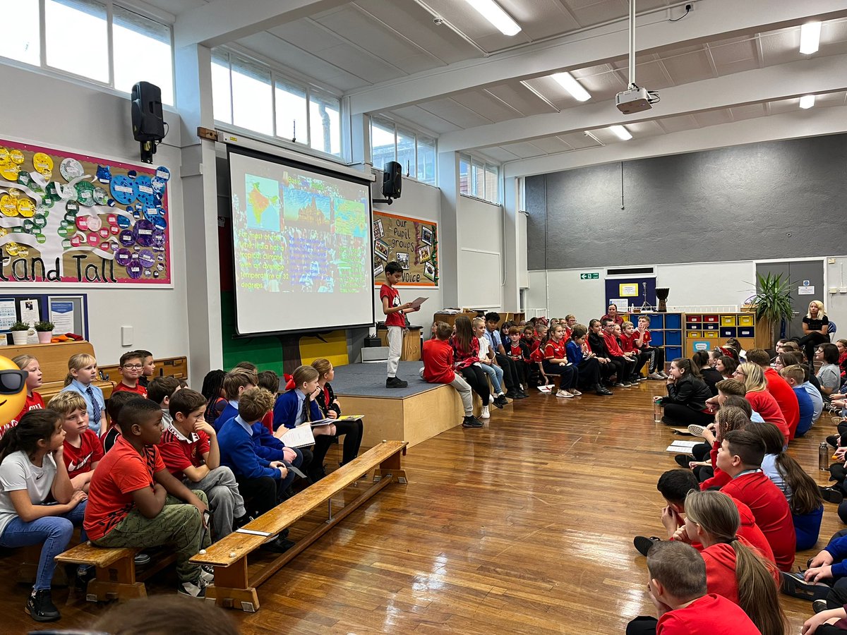 MrsLShaw's tweet photo. So proud of Blwyddyn 5 this week with their spectacular assembly! They performed and spoke beautifully to share their learning and celebrate the diversity in cultures within our community 👏 @mrmilesmps @MiltonPrimary17 https://t.co/yVN2OcYdqA