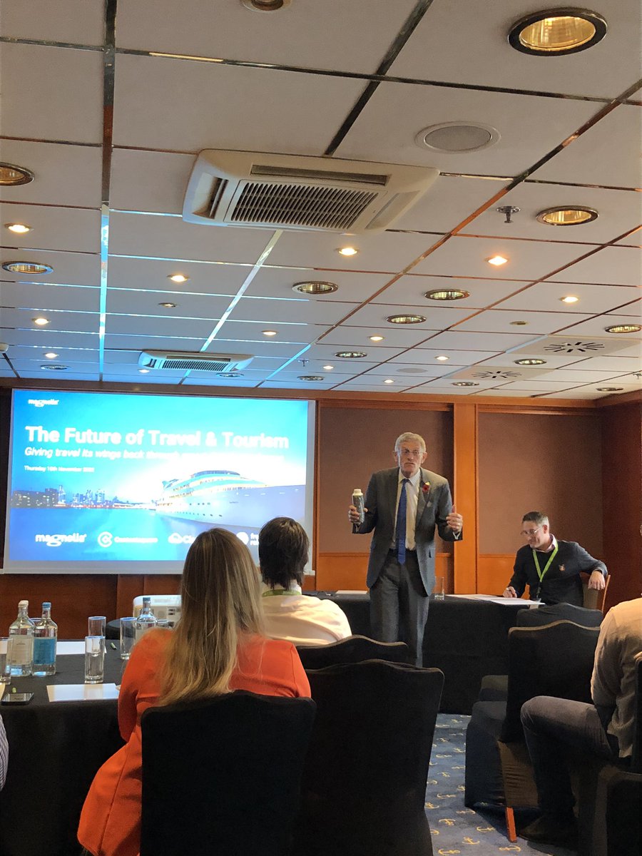 ColinACarter's tweet photo. Thanks to @magnolia_cms for inviting me the Future of Travel &amp; Tourism event yesterday. Great session from @SimonCalder and chat afterwards. The future is looking bright (hopefully) #travelindustry #tourismmarketing https://t.co/H6DVHzab6Q
