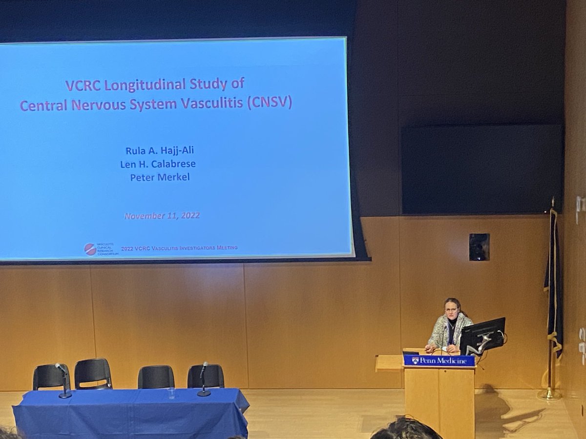 Leonard Calabrese (@lcalabresedo) on Twitter photo Rula <a href="/RulaHajjAliMD/">Rula Hajj-Ali</a> presents the VCRC plan that will revolutionize and transform the field of CNS vasculitis!! #ACR22. Methodically One patient at a time!!! <a href="/CCalabreseDO/">Cassandra Calabrese</a> <a href="/EBRheum/">Mike Putman</a> <a href="/anisha_dua/">Anisha Dua</a> <a href="/petercgrayson/">Peter Grayson</a> <a href="/MdWarrington/">KenWarringtonMD</a> Rula <a href="/RulaHajjAliMD/">Rula Hajj-Ali</a> presents the VCRC plan that will revolutionize and transform the field of CNS vasculitis!! #ACR22. Methodically One patient at a time!!! <a href="/CCalabreseDO/">Cassandra Calabrese</a> <a href="/EBRheum/">Mike Putman</a> <a href="/anisha_dua/">Anisha Dua</a> <a href="/petercgrayson/">Peter Grayson</a> <a href="/MdWarrington/">KenWarringtonMD</a> 