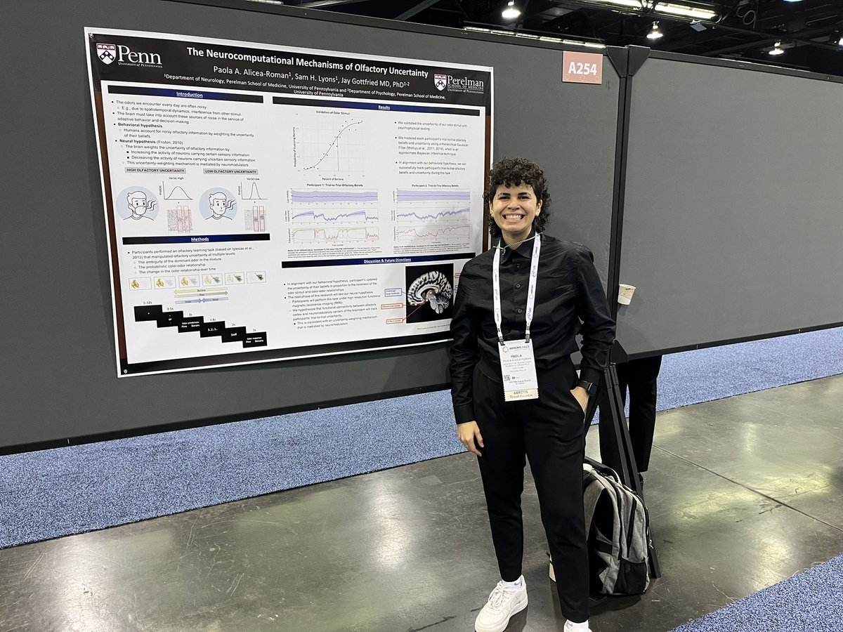 I presented my poster in #ABRCMS2022 ! i’m very happy to be here and see all the cool science that is happening! #RePRresentando a PR 🇵🇷y a mi comunidad trans nobinarie  🏳️‍⚧️#latinx #stem #lgbtqscience #neuroscience #olfaction #prepscholar
