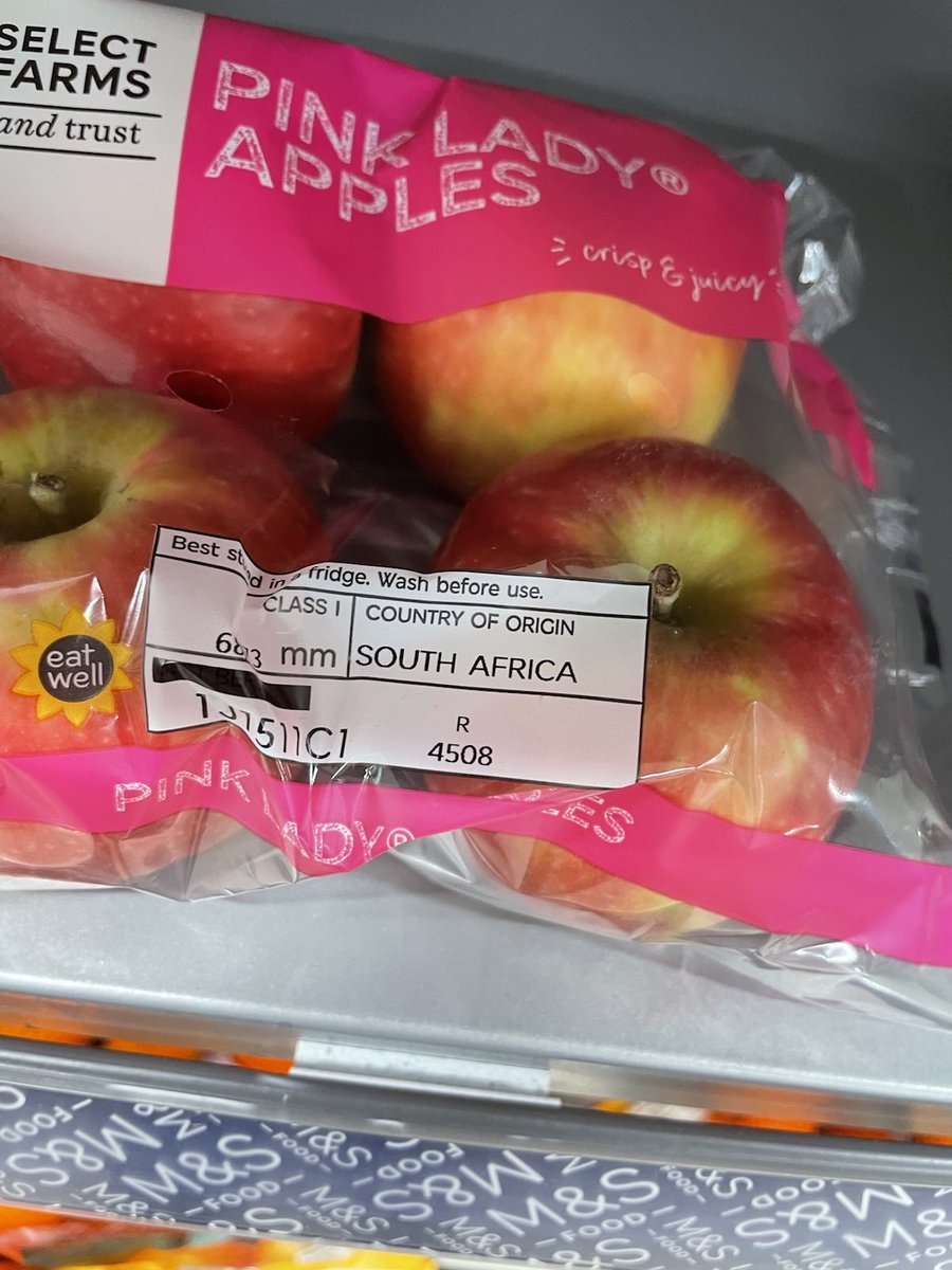 It’s the height of the British apple season and without doubt one of the best harvests in years. So why does the <a href="/marksandspencer/">M&S</a> food concession in Bristol Temple Meads station only sell apples from New Zealand and South Africa?