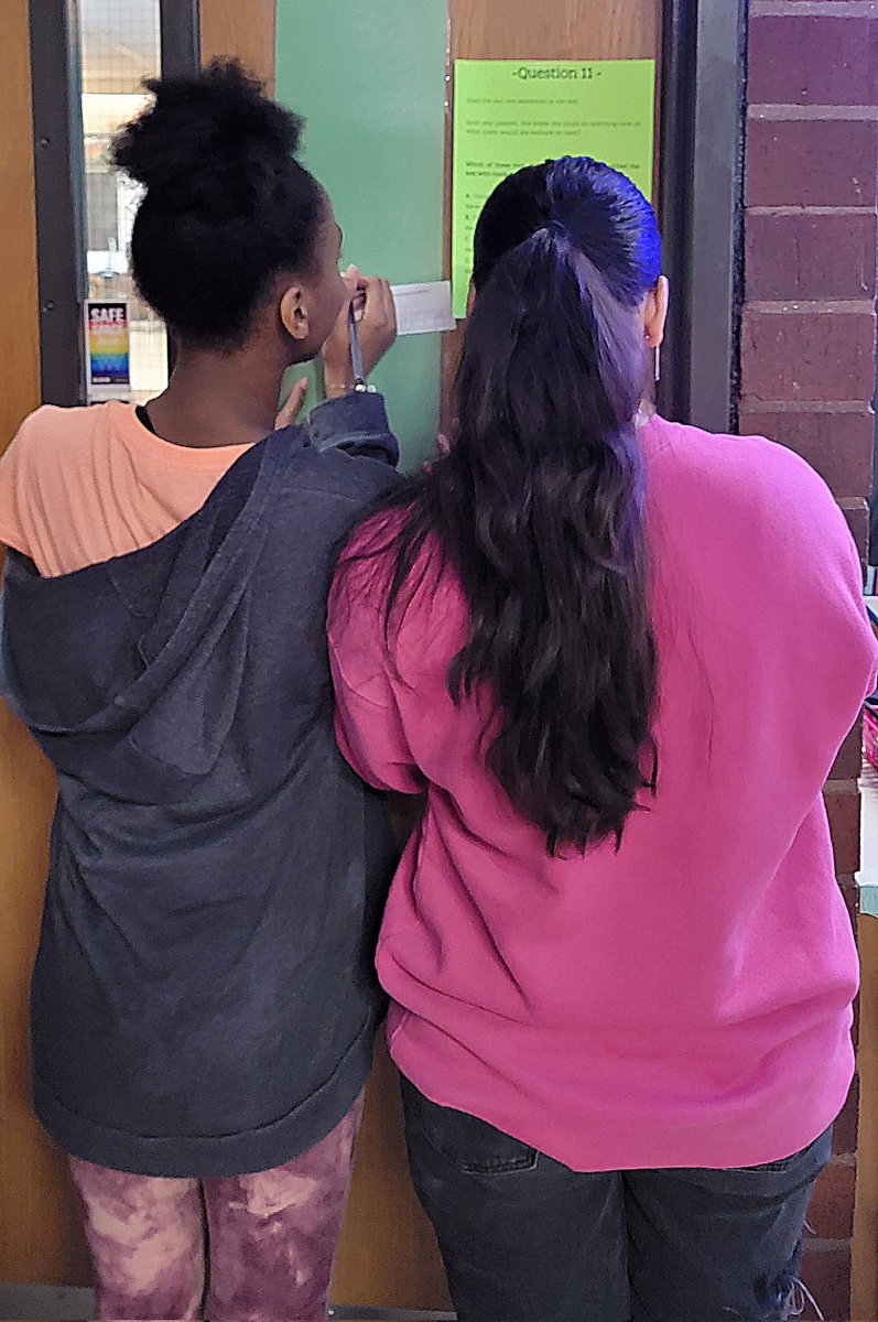 MsMDema's tweet image. My favorite way to review or assess students on skills &amp;amp; standards is by using question trails. They provide the right amount of challenge &amp;amp; fun. My students used accountable talk to problem solve &amp;amp; move their thinking forward. @whywashingtonms #sweetsixteam #studentengagement