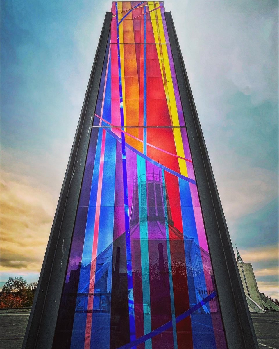 Kierbro's tweet photo. @LiverpoolMet #Liverpool #cathedral #coloursoftheworld https://t.co/l7PyHaNoPH