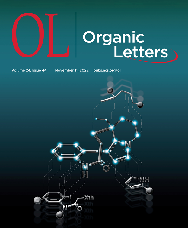 JOC_OL's tweet photo. Time for a new edition of #OrgLett! This week our cover features an aesthetically pleasing modular strategy to synthesize rhazinilam alkaloids and their analogues. Please see the Letter from Miranda et al, then stay and check out the whole issue: https://t.co/RQXZgpfvK0 https://t.co/II8jxY1NPK