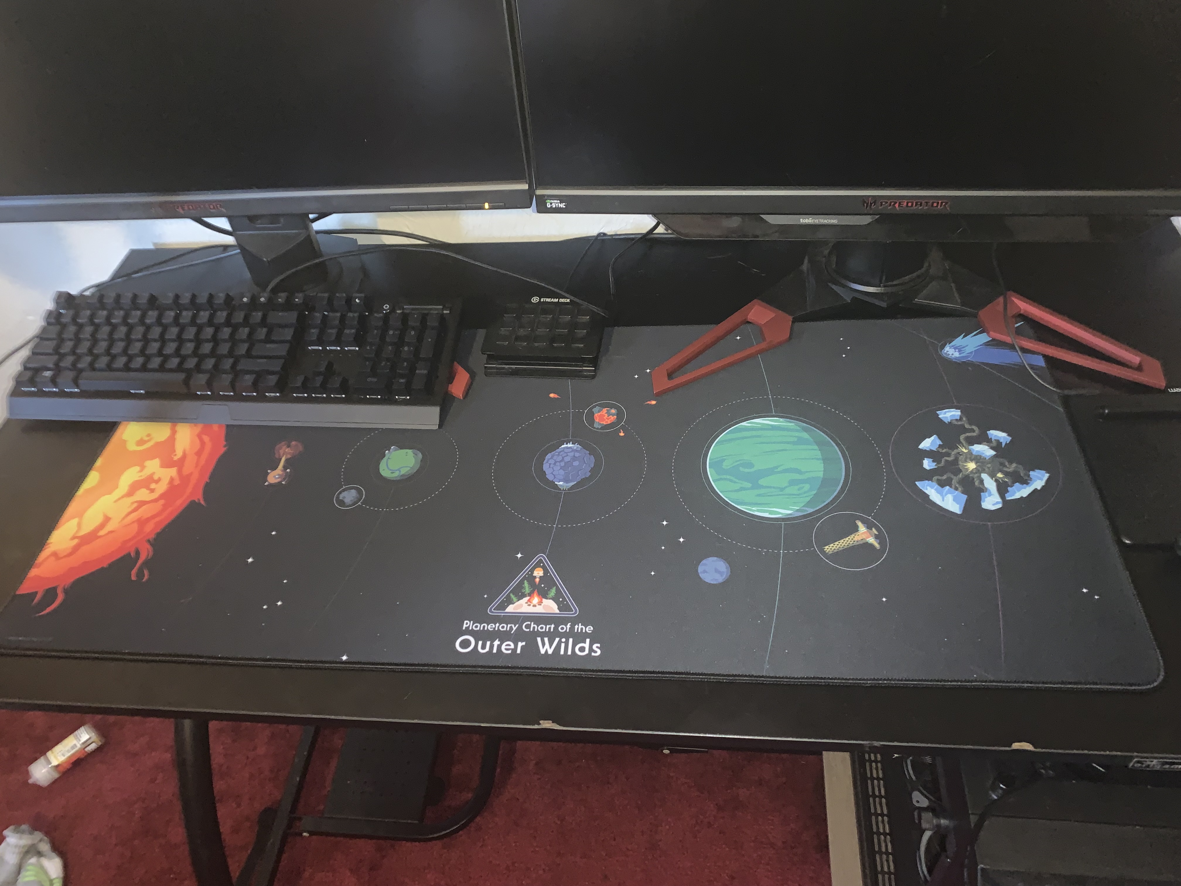 Outer Wilds - Planetary Chart Desk Mat - Fangamer