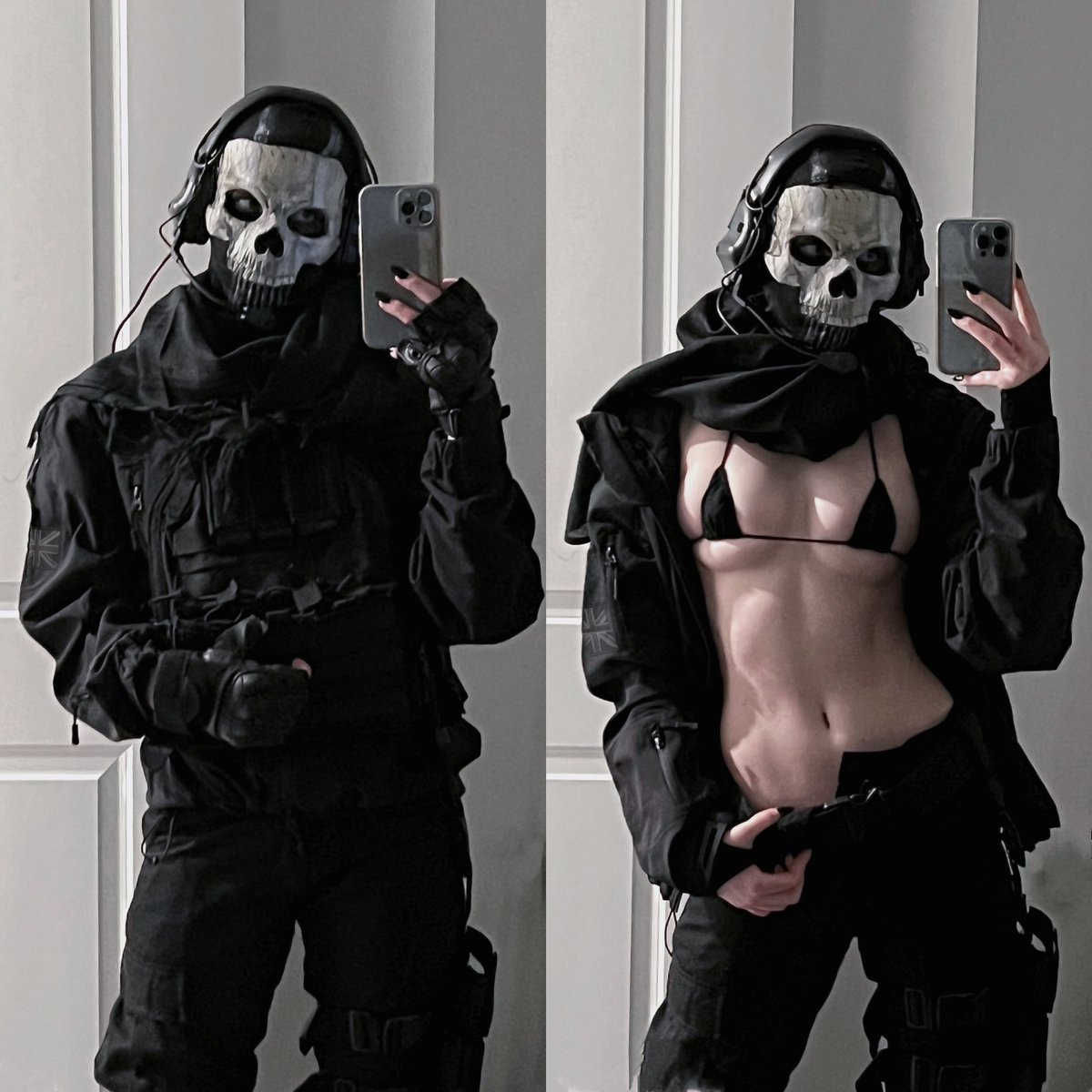 ghost cosplay mw2