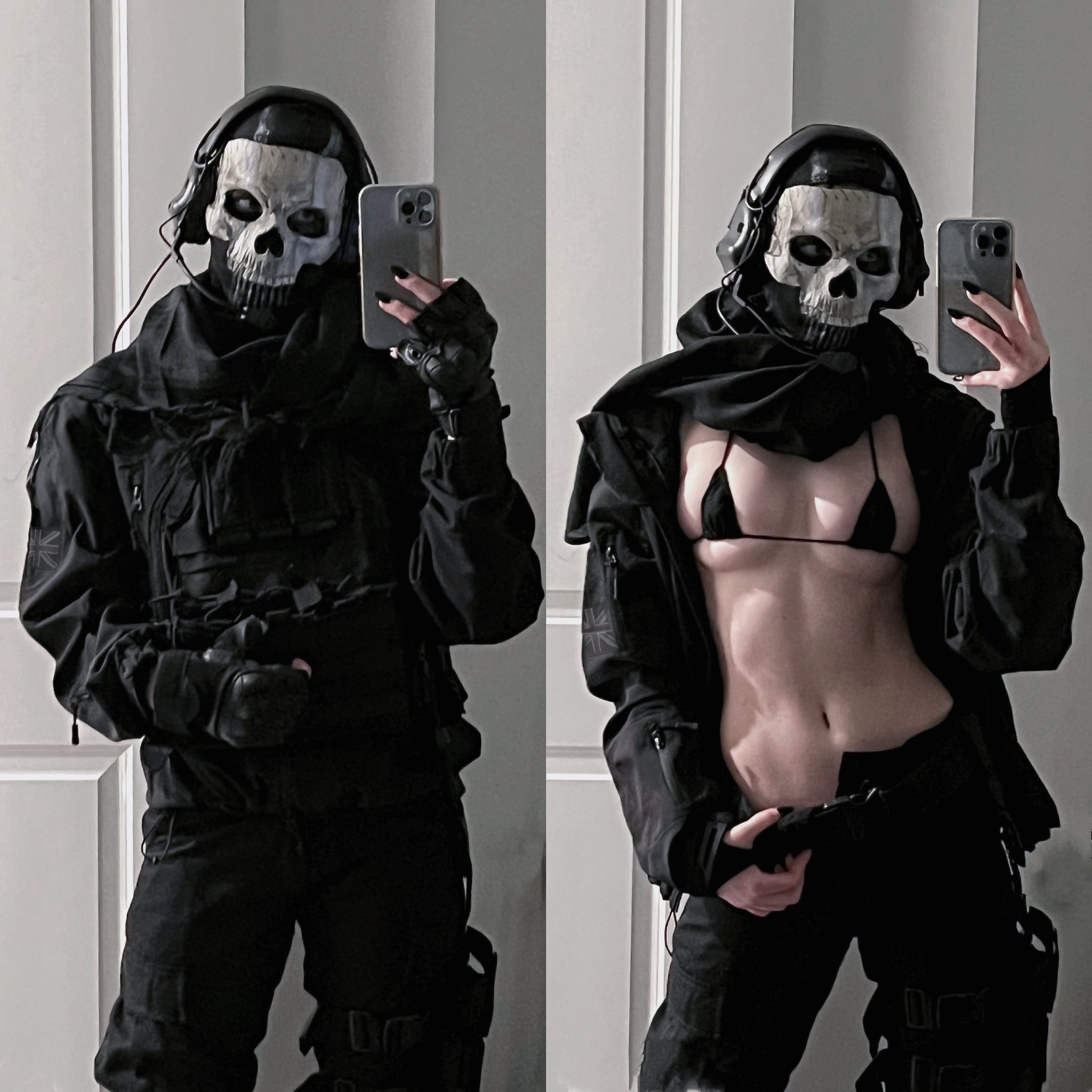 real life cod ghost costume