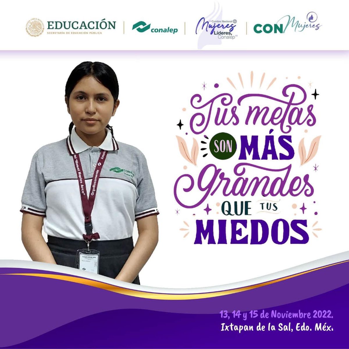 EnriqueKuHerr's tweet photo. Súmate a la “1ª Cumbre Nacional de Mujeres Líderes Conalep”,construyamos las respuestas ante las interrogantes de siempre, ¿qué puedo hacer para eliminar la violencia en las mujeres? ¿Cómo promover el desarrollo, bienestar y progreso para las alumnas?. Sé parte de la Red. 💜💚 https://t.co/TaBBV0rSzC