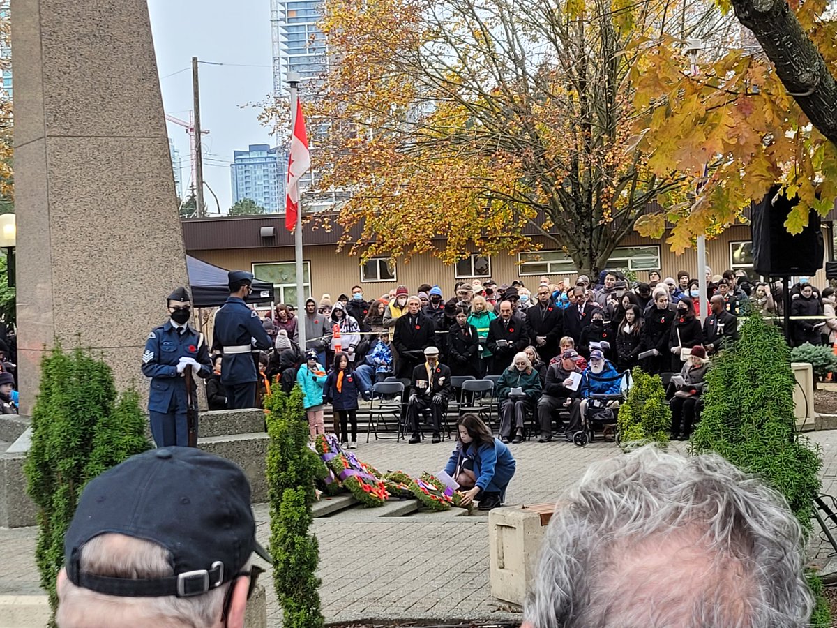 breasami's tweet photo. Today we honour those who served at home and abroad to protect those in need. #RememberThem
#Burnaby https://t.co/HiClxt1dNz