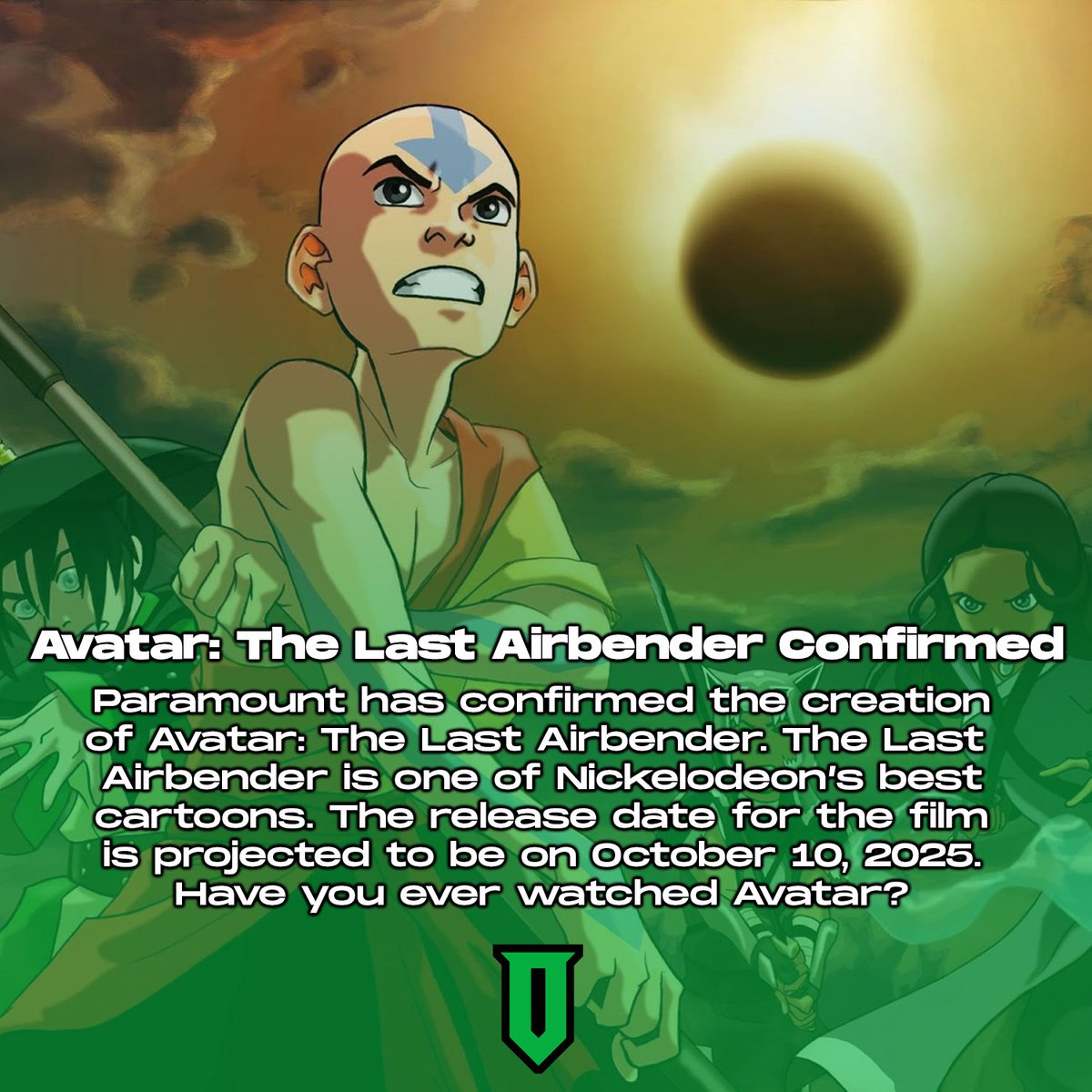 Optimus ⛩ on Twitter "Avatar The Last Airbender release date is set