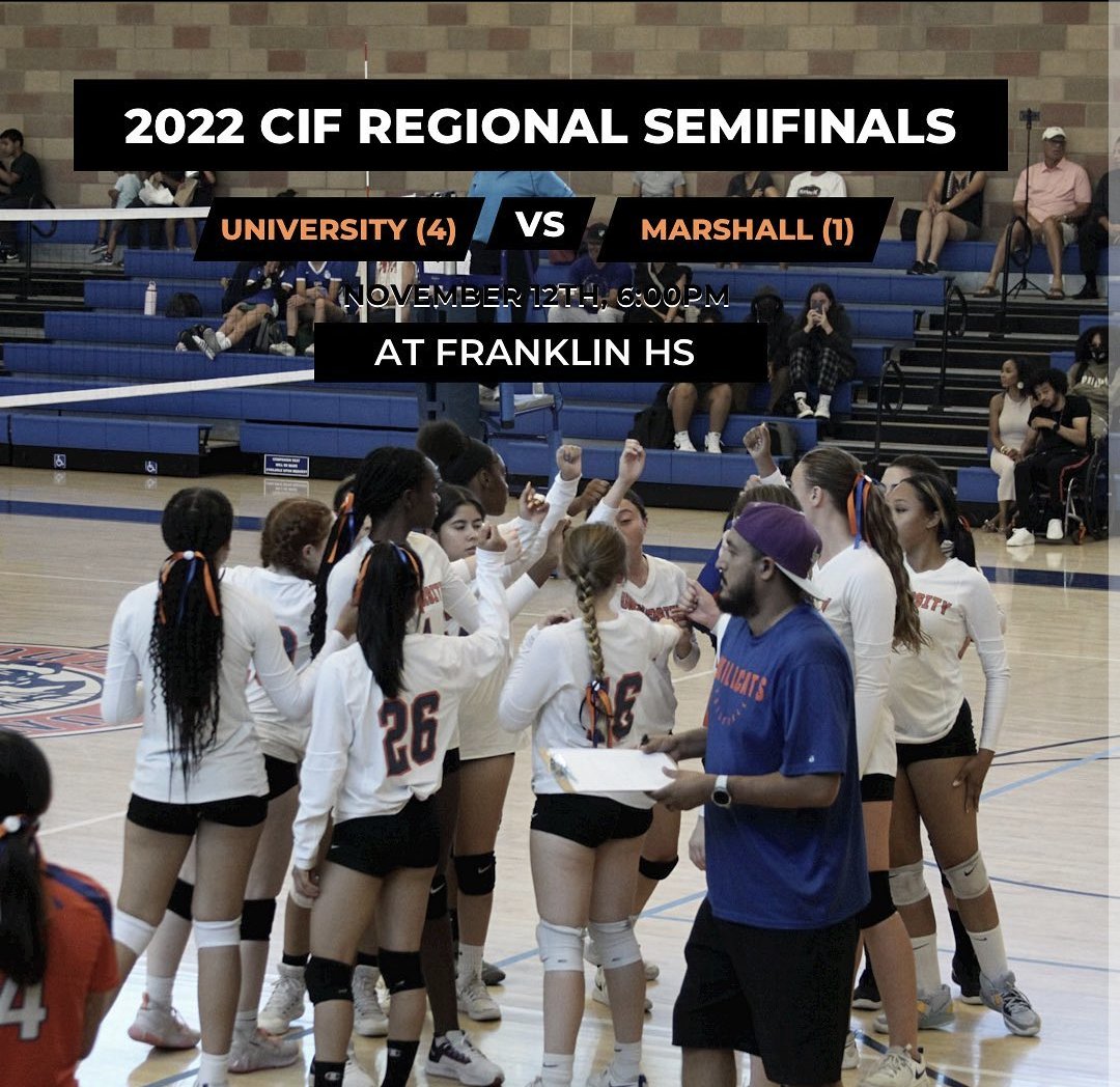 🏐 Uni Girls moving on to 2022 CIF State Division 5 - Quarterfinals 🏐
4️⃣Uni at 1️⃣Marshall
📍 At Franklin High School (820 N. Ave 54 Los Angeles, CA 90042)
🕒 6pm
📆 Sat, Nov.12th
🔹 Online GoFan tix only:
tinyurl.com/UnilaVBstate3Q…
<a href="/memo3486/">Memo</a> <a href="/ciflacs/">CIF LA City Section</a> #citysectionpride #utownvb
