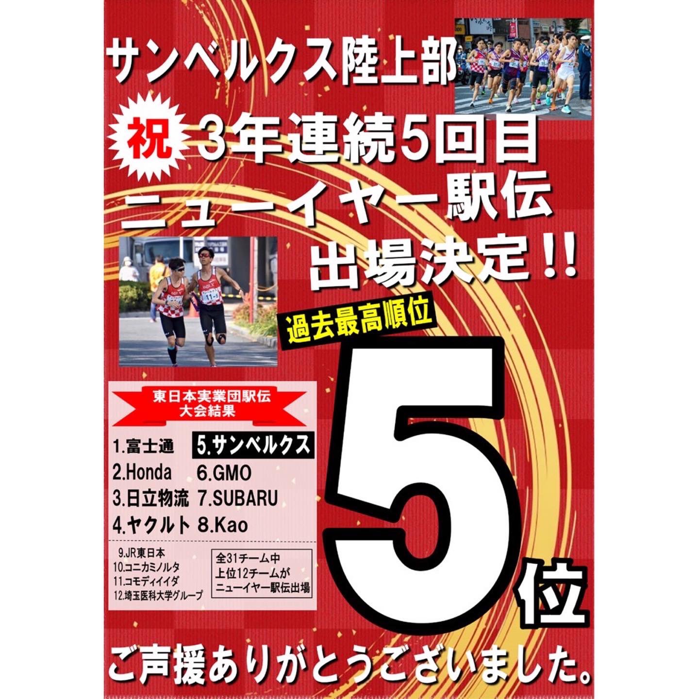 田中のつぶやき サンベルクス陸上部 Belx Ekiden Twitter