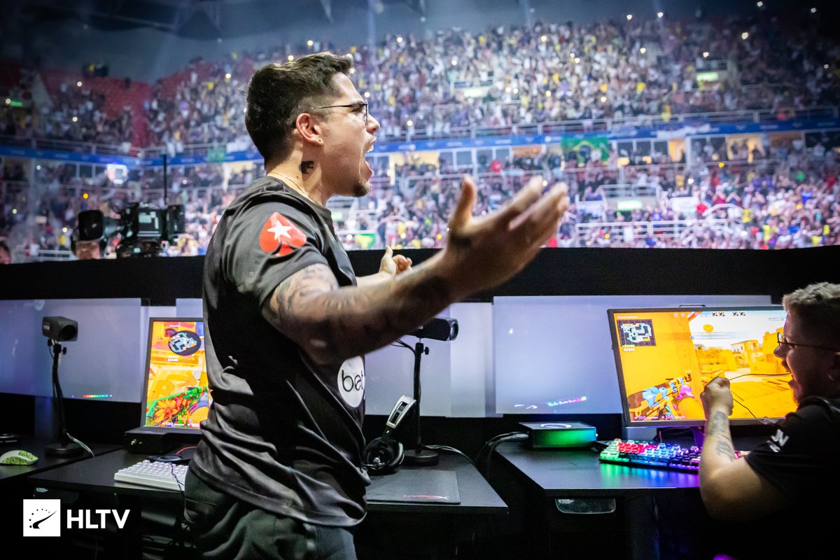 HLTVorg's tweet photo. They never stopped believing 
🇧🇷 @FURIA 

📸 @brcho_ | #IEM https://t.co/AKiLQy9ln7