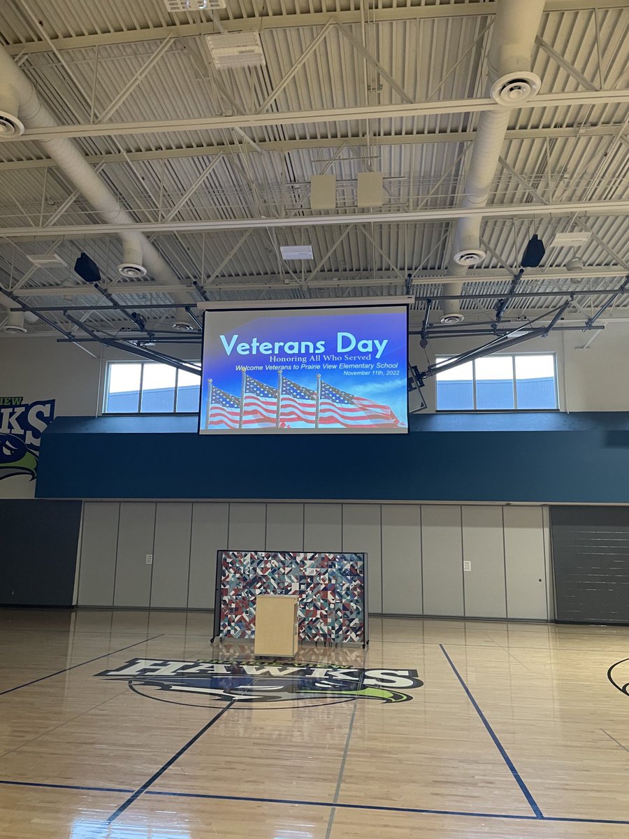 We had an AMAZING Veterans’ Program today! 🇺🇸❤️