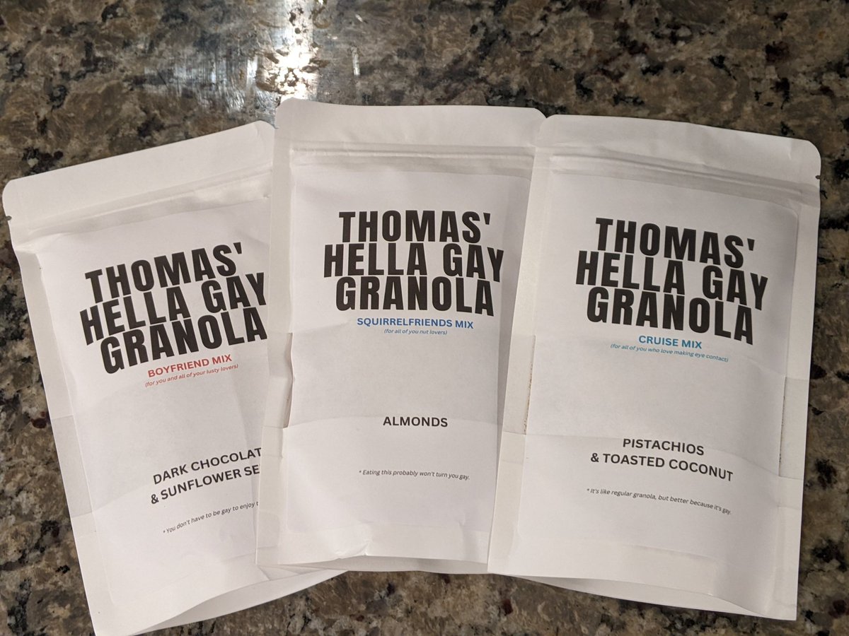 Yay my Hella Gay Kitchen order is here! Thanks @ThomasNgoAquino for the yummy treats!