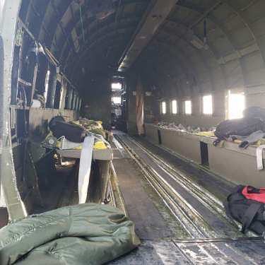 Nevada County fire units Brush 5, Engine 86 and Engine 88 along with Calfire veterans fund raiser at the Nevada County Airport. Veterans were treated to a ride in a World War II C36 aircraft. Our personnel at <a href="/GRSNEVFIRE/">GRS/NEV FIRE</a> are extremely thankful to our veterans. Happy Veterans Day!
