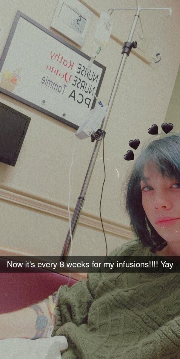 ToshiMchan's tweet photo. Love how I don't have to do every 2 week injections for my crohns disease, my infusions are so much better then my old injections and only every 8 weeks. But I got 3 hour of reading on nft's while doing infusion. Drop yalls favorite nft.
#NFT #NFTs #crohnsdisease #NFTCommuntiy https://t.co/k0j48RCjLI