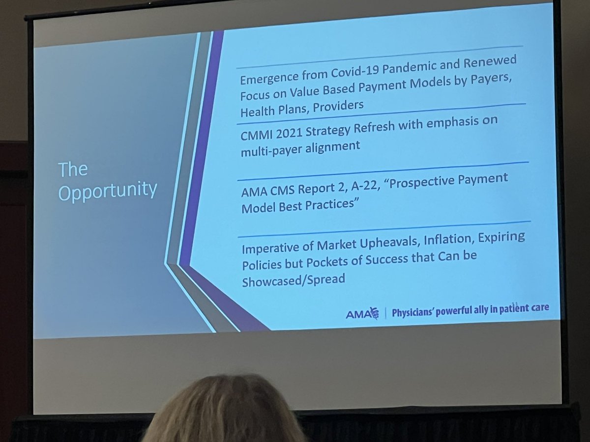 KimYuMD's tweet photo. Busy morning participating in Designing the future of sustainable value-based payment models working session at @AmerMedicalAssn #AMAmtg @AledadeACO #withprimarycare #forprimarycare https://t.co/66N8ms09FI