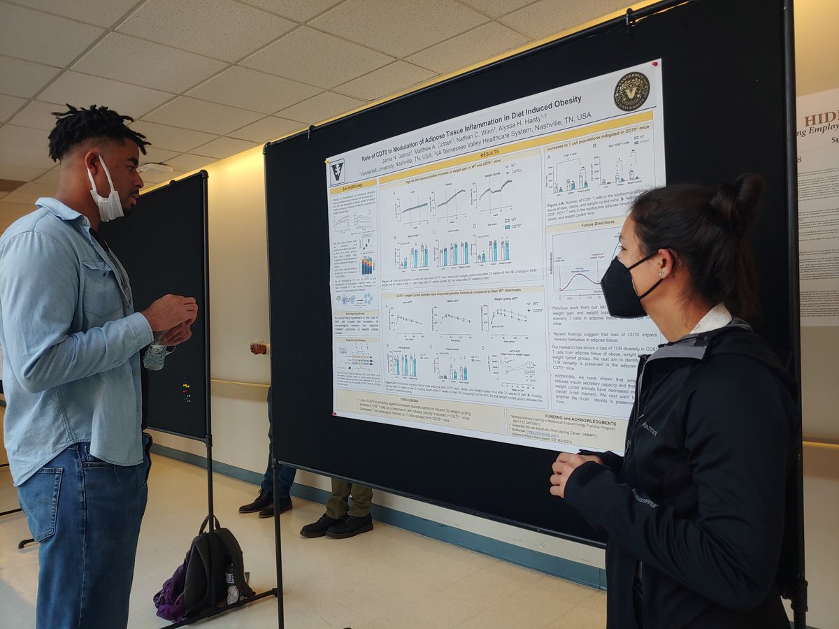 Had a great time listening to flash talks and poster presentations at the DRTC young investigator showcase today! Congrats to all the presenters!
@vumcdiabetes