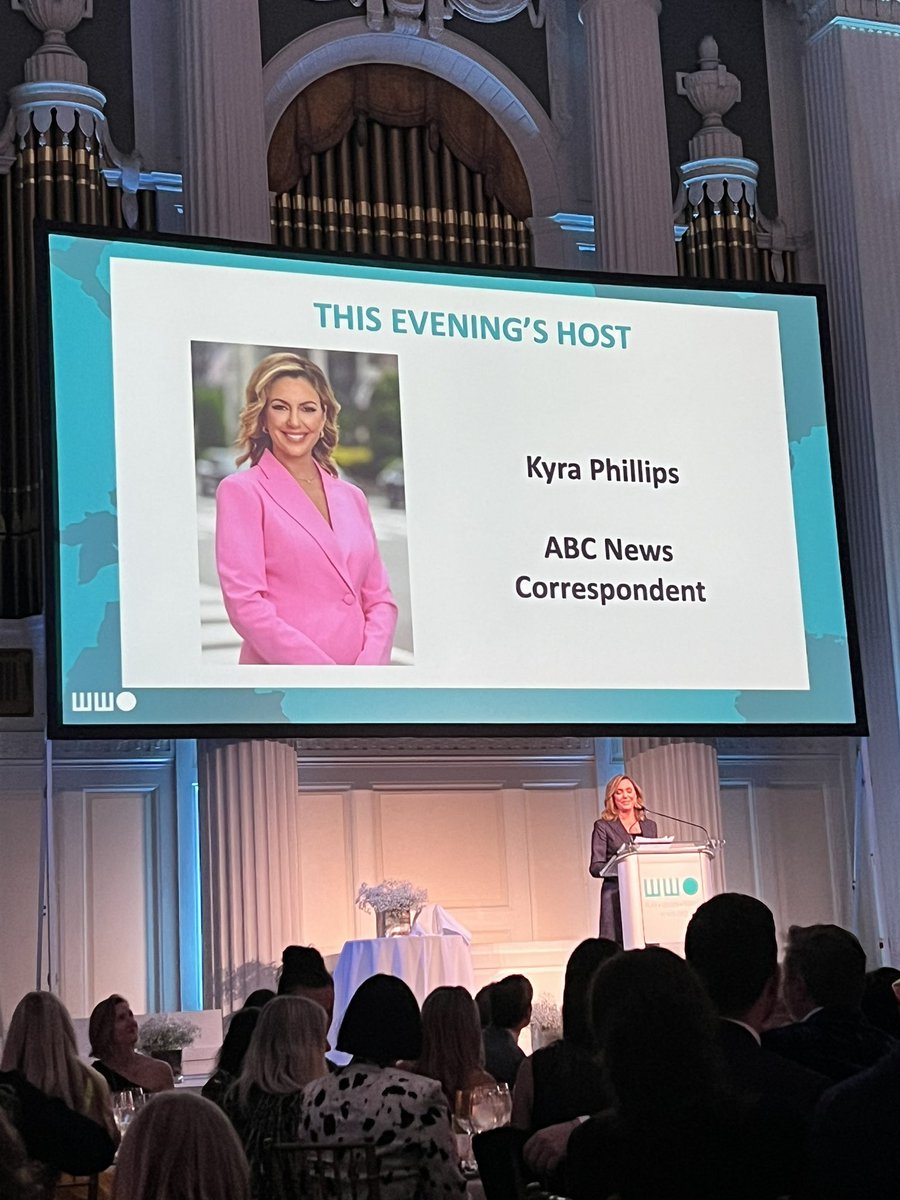 A few words from our stellar host Kyra Phillips! She is an award winning ABC News Correspondent and investigative reporter.  We are honored &amp; grateful she is with us tonight! <a href="/KyraPhillips/">Kyra Phillips</a>