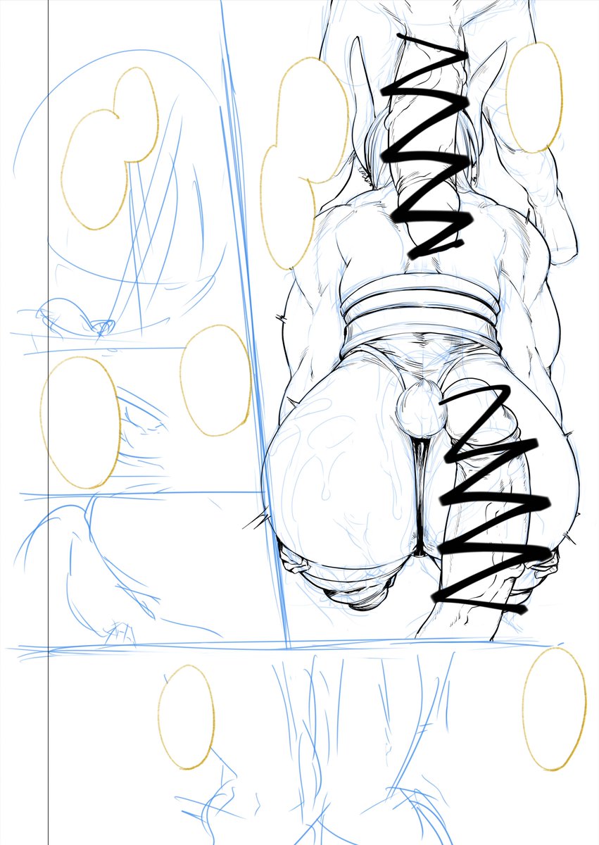 コマ割りわからないマンの作画手順は人にお見せできない程ひどい 