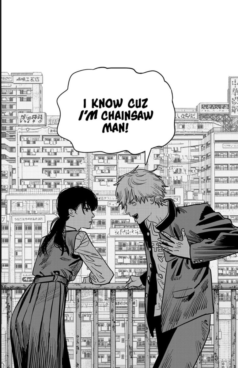 DenjiUnleashed's tweet photo. Lmaooo Fujimoto basically just Denji https://t.co/TU46Xk9fTT