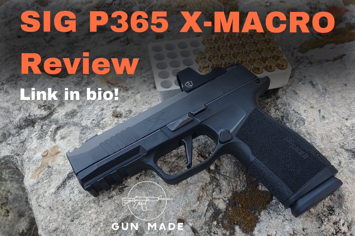 The X-Macro may be the biggest P365, but is it the baddest?! 

To see what we thought, head over to GunMade.com for the full review!

#GunMade #sigsauer #ritonoptics #sigp365 #sigp365xmacro #concealedcarry #gunreview #9mmpistol #sigsauerinc