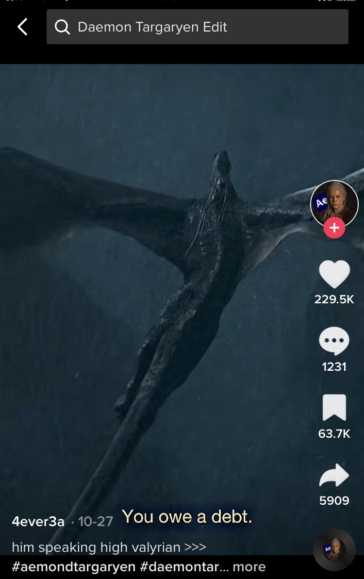 Alicent Hightower tweet media