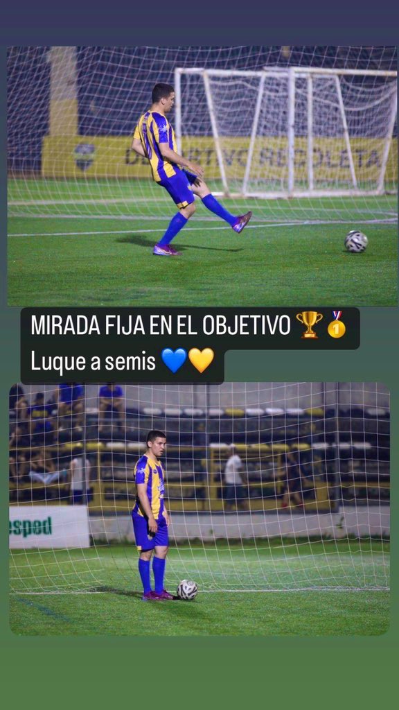 RodrigoAguerooo's tweet photo. A semis con el Sportivo vamoo ' LUQUEÑO @ClubSpLuque @ligadetuiteros 💙💛 https://t.co/JXdOrSECSd