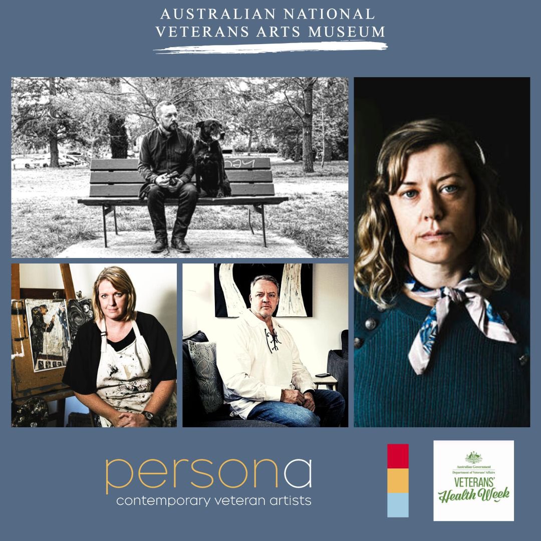 ANVAM310's tweet photo. Meet the ACT ANVAM & ADFCAA teams at Government House Open Day until 2pm today - #Persona portraits & #voicesofveterans #veteranshealthweek #eatwell #livewell #makewell #artifliving #vetetanartscommunity @mc_images @M1ke_Armstrong @DVAAus @DefenceAust https://t.co/ZDMen3Toqp