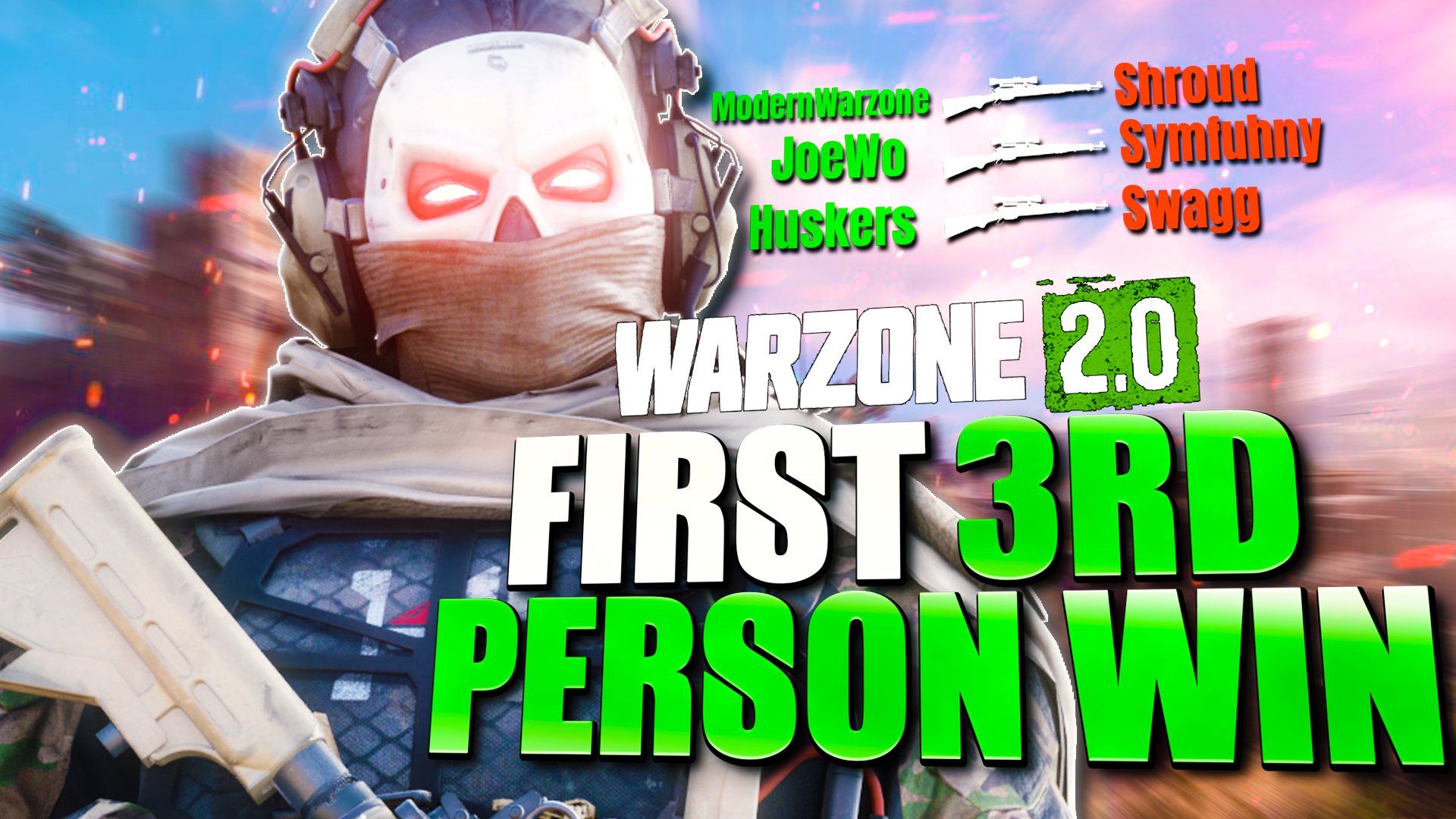 ModernWarzone on Twitter "World's FIRST Warzone 2.0 3rd Person win