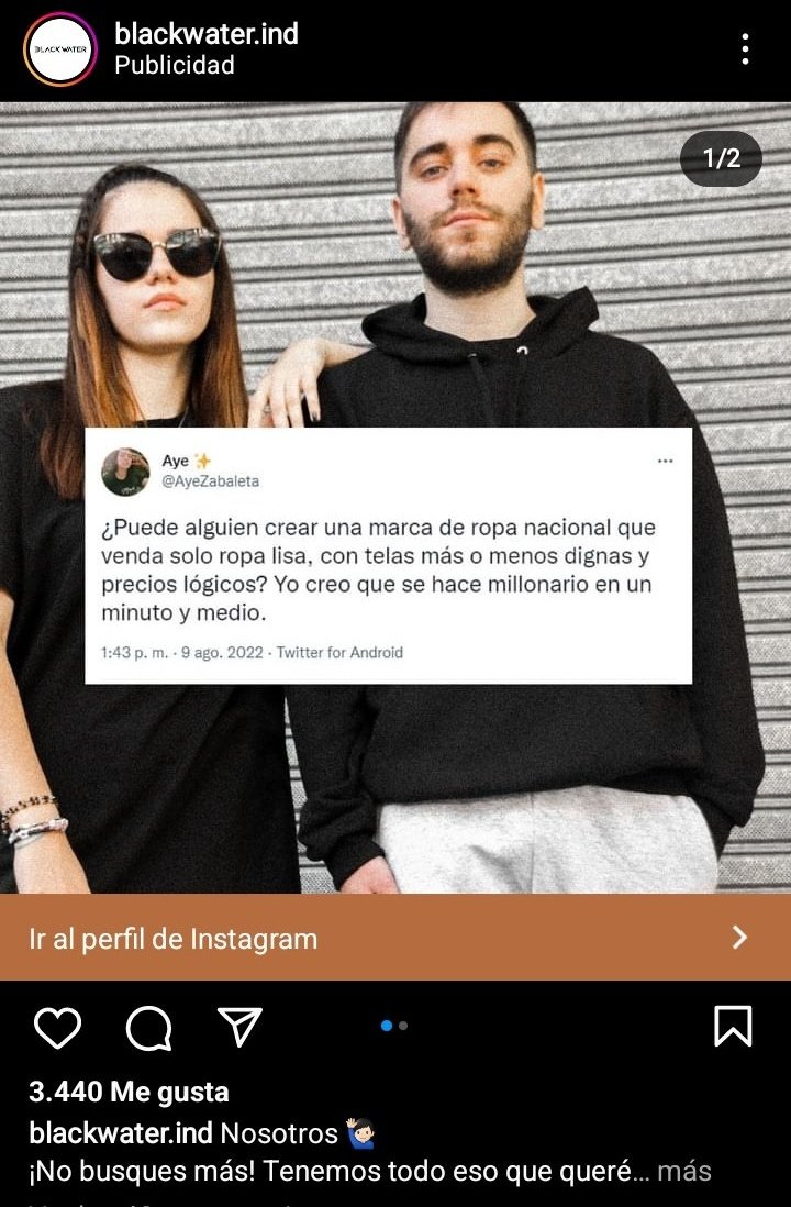 AyeZabaleta's tweet image. Estoy para exigir MÍNIMO un par de remeras negras.