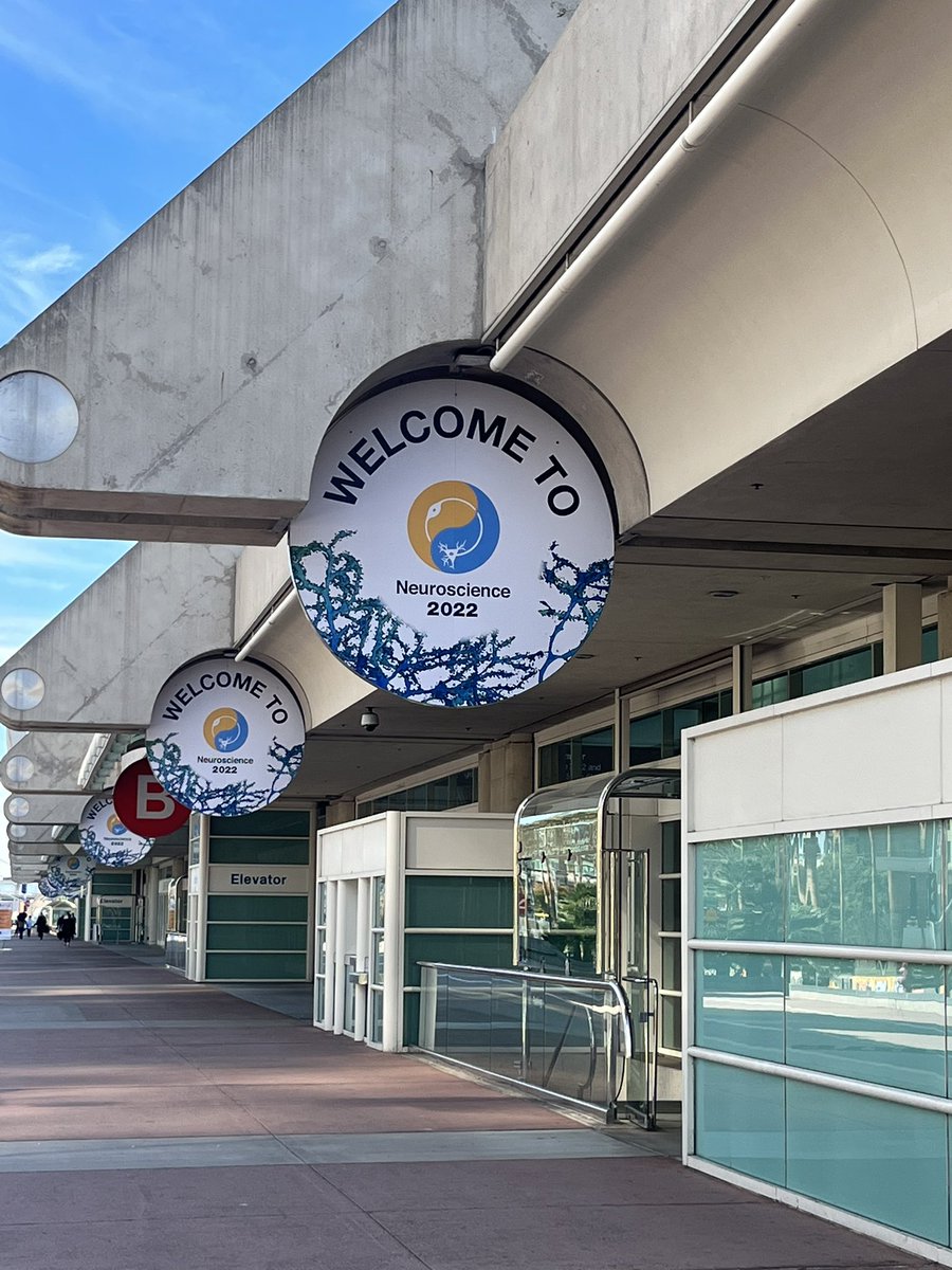 Very exciting to be in San Diego for #SfN2022