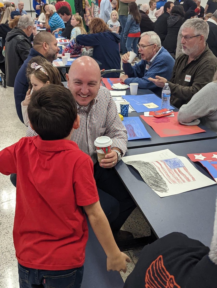 Today we honor those who have selflessly served our country. Among seeing the assemblies and other activities and lessons our students participated in, my favorite part of the day was asking our students about their special guests. They were knowledgeable and proud! #KirbyONE40