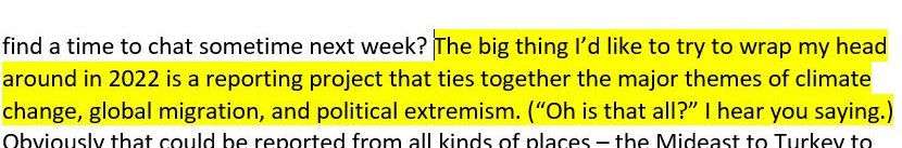 51 weeks ago @miguelmacias and I got an email from @arishapiro laying out a very ambitious reporting project tying together 3 of the biggest stories of our time. We'll bring you that reporting all this month, starting with this piece produced by @noahgcr npr.org/2022/11/11/113…