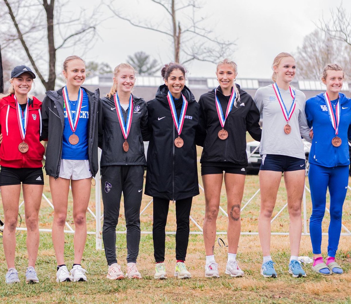 DukeTFXC's tweet photo. Here’s to our All-Southeast Region honorees; Amina Maatoug, Zach Kinne, and Owen Mackenzie 👏

#GoDuke | #HereComesDuke https://t.co/OmGlvu47BD