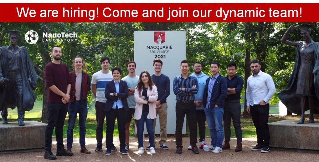 noushinnasiri's tweet photo. We have #HDR positions available in my group for 4-year program for (MRes+PhD bundle) with full scholarship.  If you are currently in Australia (on-shore applicants only) and interested in doing a Master of Research (MRes) or #PhD in #Nanomaterials, please contact me. Please RT. https://t.co/t84Qy19PKH