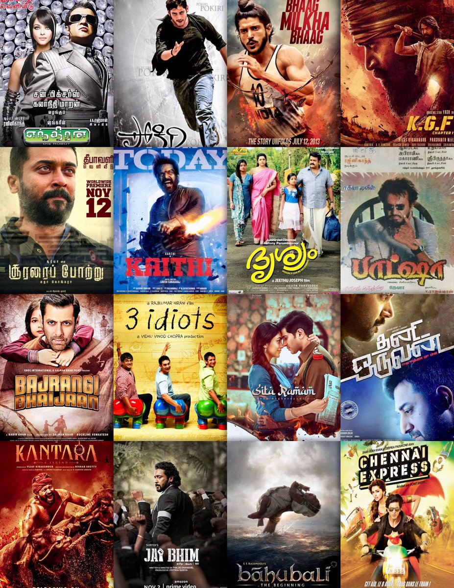 You can select only 5 favourite film of yours.