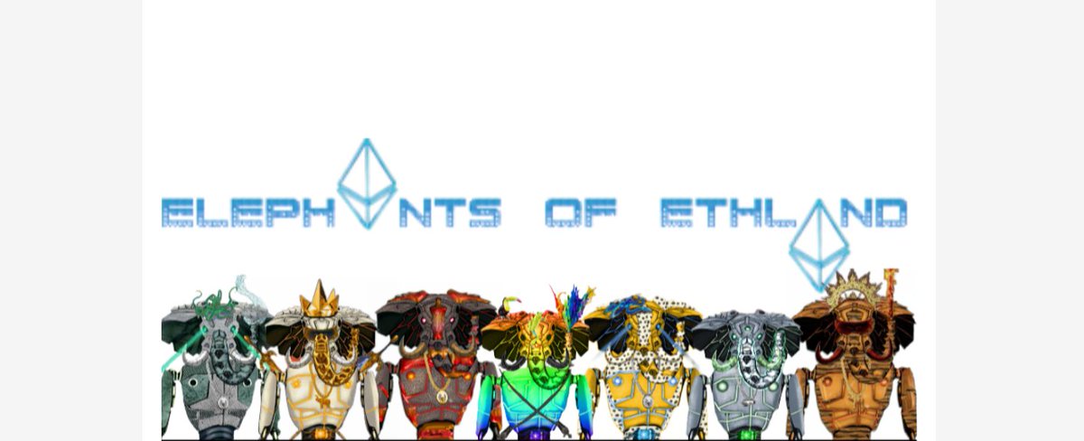 ElephantsofETH's tweet photo. MINTING LIVE TODAY! https://t.co/KePYUhaC4G

AMAZING COMMUNITY WITH UTILITY AIMED AT CREATING SUSTAINABILITY AND LONGEVITY IN WEB3.

COME SEE WHAT'S HAPPENING AT THE WATERING HOLE. #YAHERDDD https://t.co/OyBAq7JLyu