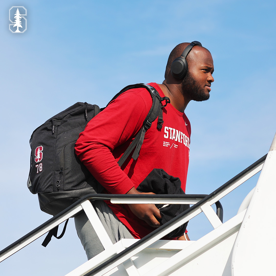 StanfordFball's tweet image. Wheels up to SLC 🛫

#GoStanford | #FlySanJose