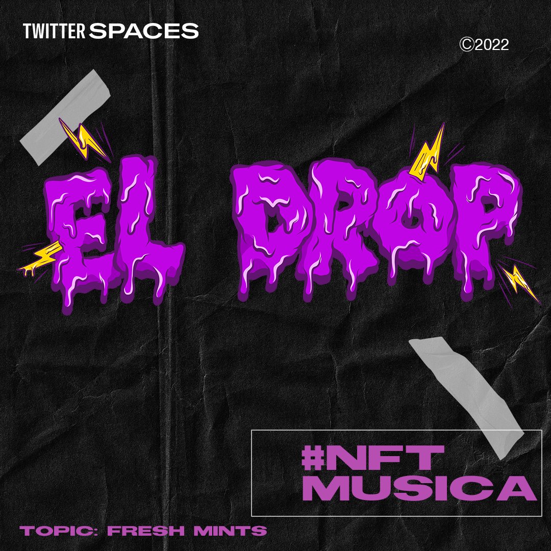 steph_guerrero's tweet photo. This is ANOTHER reminder that #ELDROP is coming back next Friday, tune in to jam out with my favorite musicians from web3!!

🎶 Send your song submissions here 👉 https://t.co/raVBZCqhxG

⏰ Reminder link 👉 https://t.co/SODQVMmC4E https://t.co/Z2hmuRuNuF