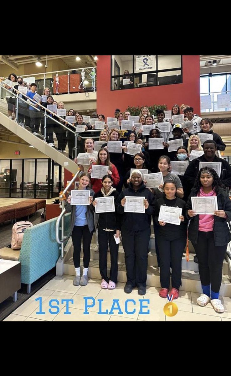 Kori🫧 (@dearingerkori) on Twitter photo What an amazing award! Me and <a href="/jillianh_00/">Jillian Huey</a> finished first place is the local round of our CPR/First Aid HOSA event at the Butler Tech Bio Science Center. Onto the next level!🙌🏼 What an amazing award! Me and <a href="/jillianh_00/">Jillian Huey</a> finished first place is the local round of our CPR/First Aid HOSA event at the Butler Tech Bio Science Center. Onto the next level!🙌🏼