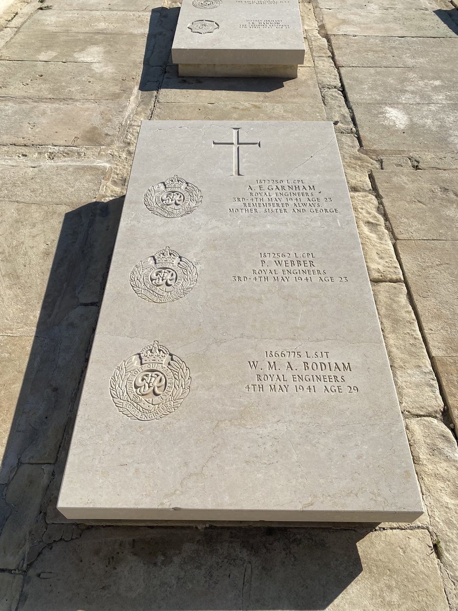 21 Fd Sqn (EOD&S) (@21fdsqneod) on Twitter photo Capt Brazier of the <a href="/RE_Hist_Society/">REHS</a> helped us remember the <a href="/Proud_Sappers/">Corps of Royal Engineers</a> who died in #MaltaGC on bomb disposal operations during WW2. A humbling moment for all.
<a href="/101EngrRegt/">101 Engr Regt (EOD&S)</a> #LestWeForget Capt Brazier of the <a href="/RE_Hist_Society/">REHS</a> helped us remember the <a href="/Proud_Sappers/">Corps of Royal Engineers</a> who died in #MaltaGC on bomb disposal operations during WW2. A humbling moment for all.
<a href="/101EngrRegt/">101 Engr Regt (EOD&S)</a> #LestWeForget
