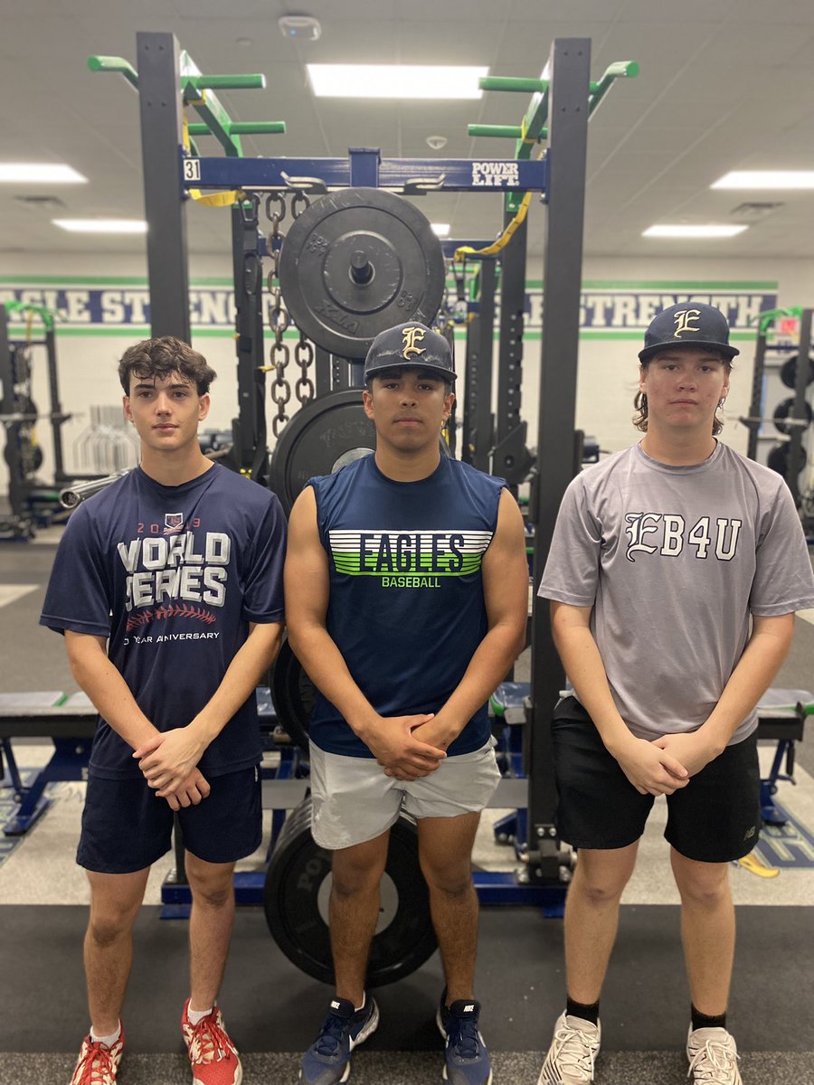 PCnowisthetime's tweet photo. Results are stacking up for @eatoneaglepride! Hard work pays off and these guys are ALL IN for each other and this program. #EB4U 

S/O to our @CareNow 🌟s of the Week! Parker, Diego, &amp; Brayden! https://t.co/b3xRR4sdJL