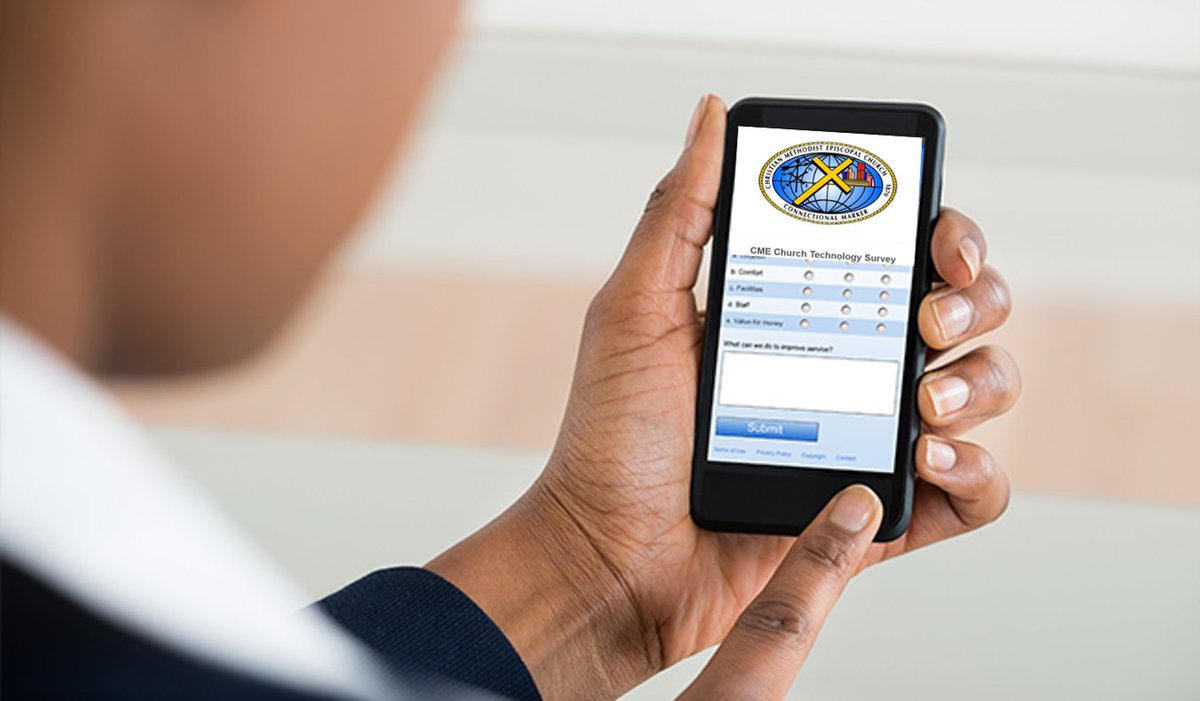 CMEChurch's tweet photo. Calling Clergy and Laity of All Ages (Youth, Young Adults and Adults) to Participate in the CME Church 
Technology Survey!
The survey will evaluate technology resources used and needed. https://t.co/4tDofEPxxd https://t.co/9JayeS7Up2