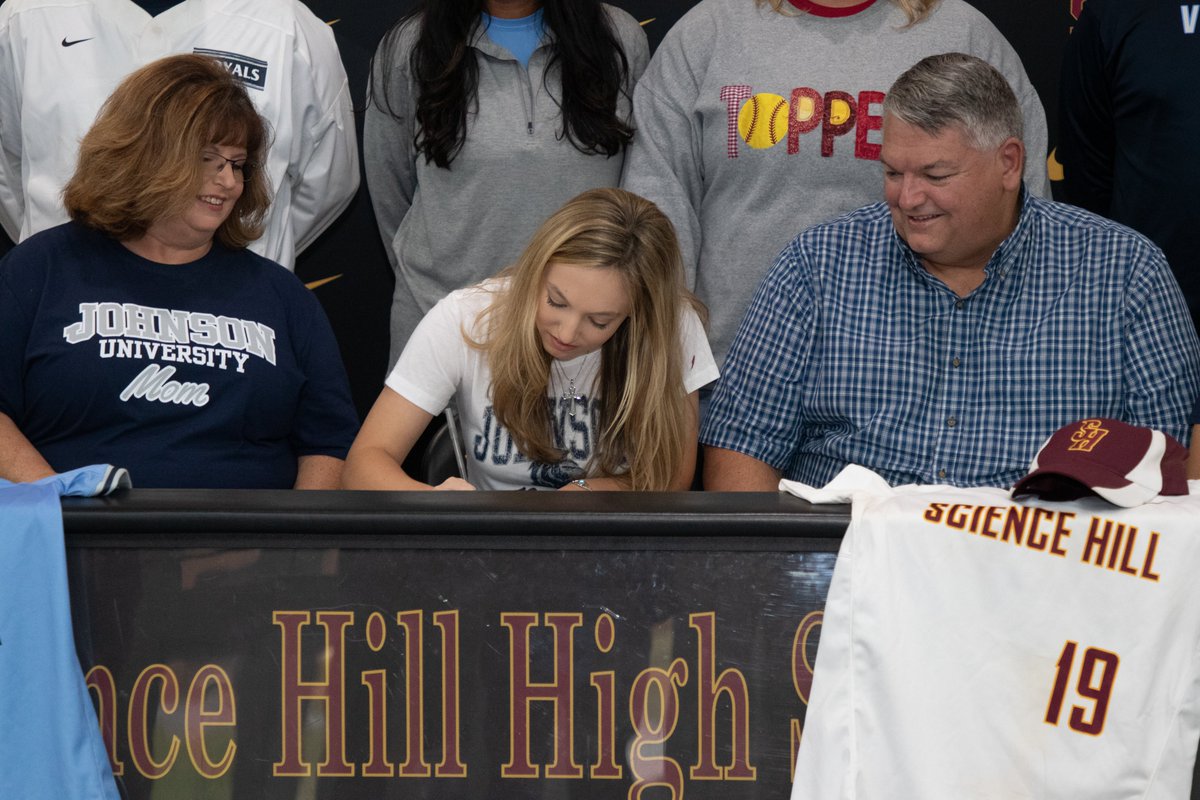 SHToppersATH's tweet photo. Congratulations to Science Hill senior Madi Holstein on signing with Johnson University to continue her academic and softball career. We are very proud of you, Madi! Glad we get to see you one more time in the spring!
#TopperForLife #PartOfTheHill #SeekingSignificance https://t.co/j31W9K63i5