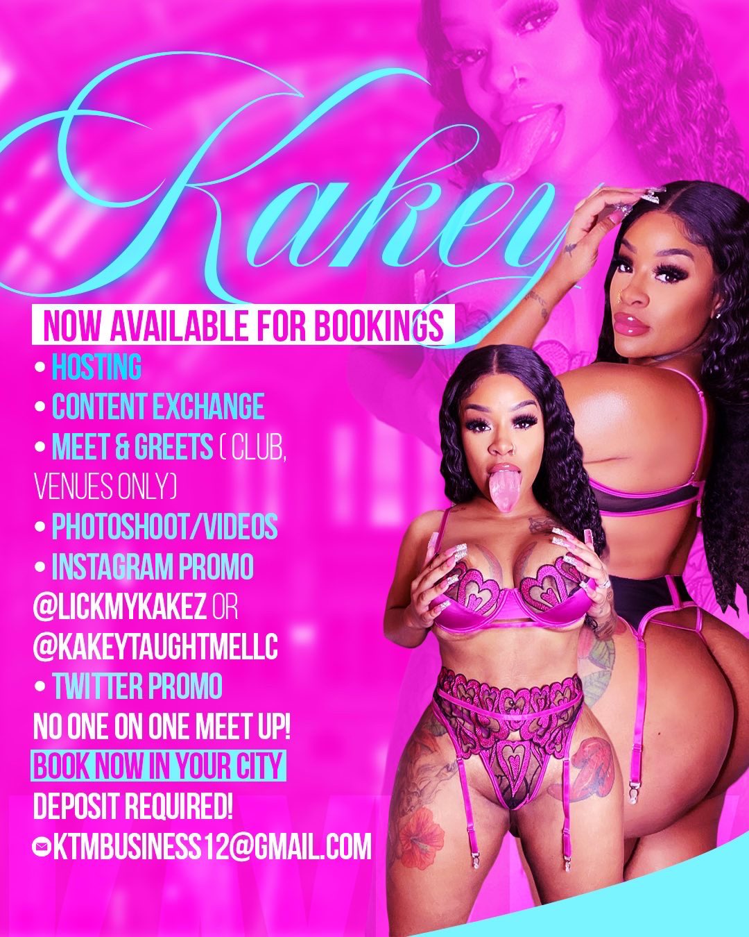 TW Pornstars - B.K.A Kakey. Twitter. BOOK ME IN YOUR CITY! Hosting ONLY!.  9:45 PM - 11 Nov 2022